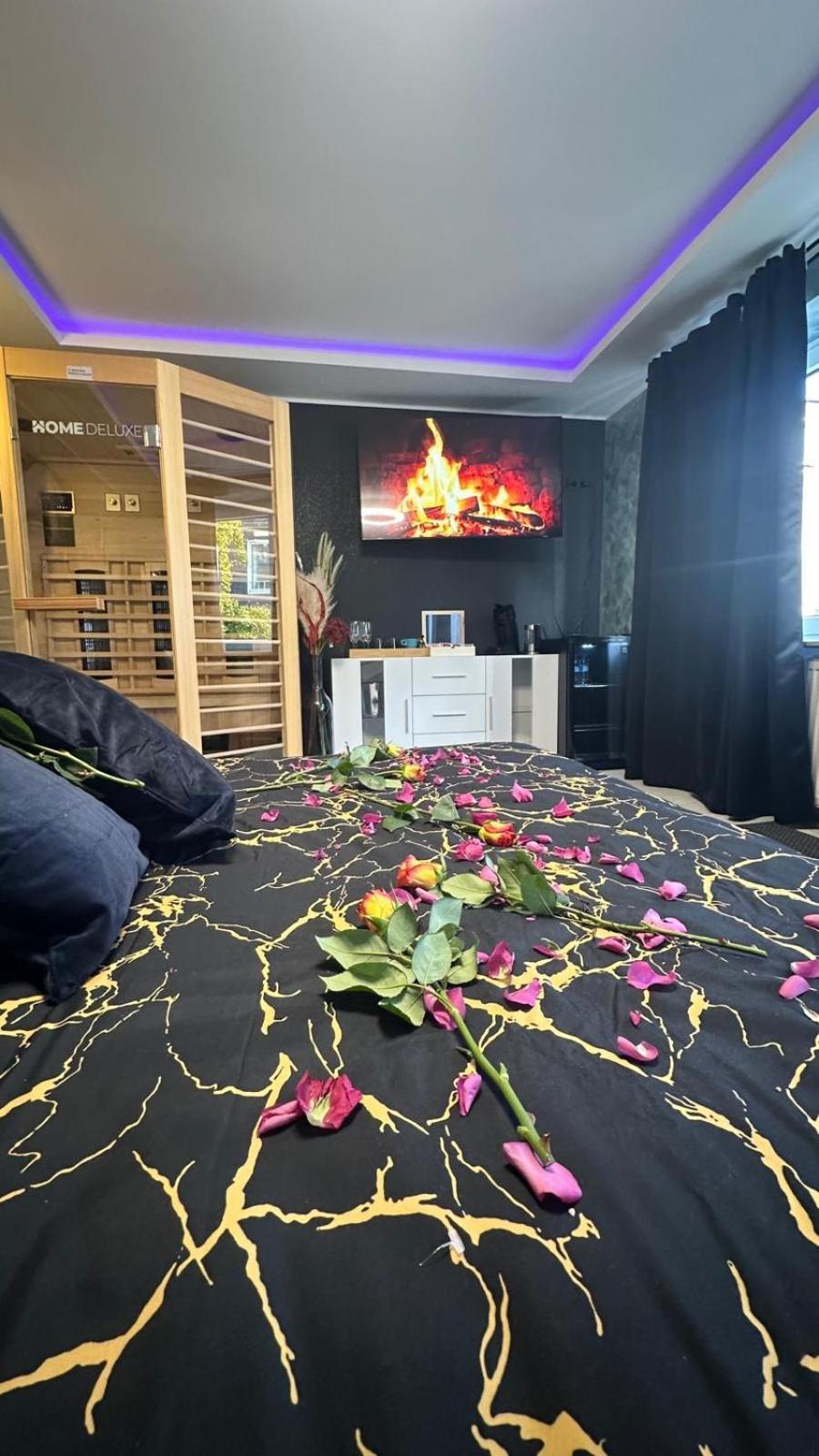 Ferienwohnung Spa Delluxe Essen Ngoại thất bức ảnh